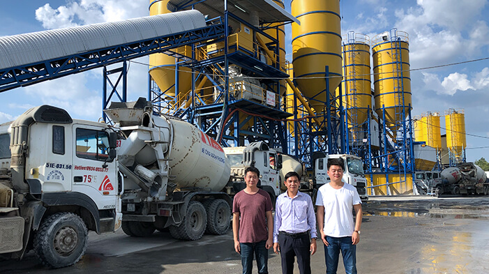 Laboratory Twin Shaft Concrete Mixer