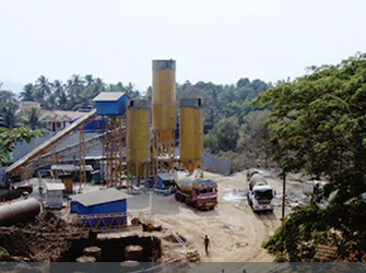 Twin Shaft  Concrete Mixer