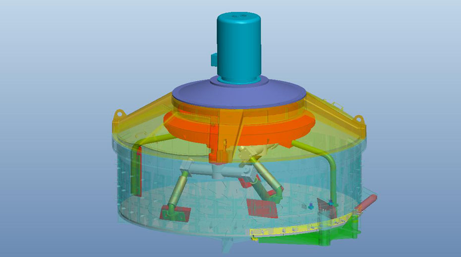 Planetary Concrete Mixer