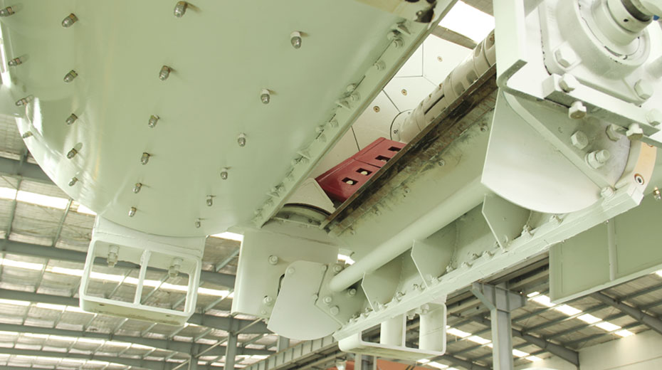 Twin Shaft  Concrete Mixer