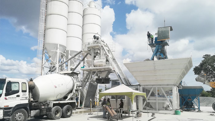 Mobile Concrete Batch Plant