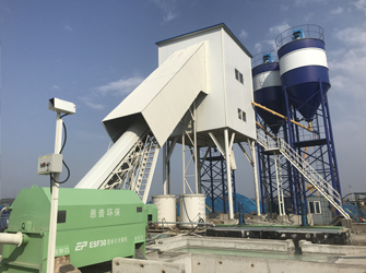 Mobile Concrete Batch Plant
