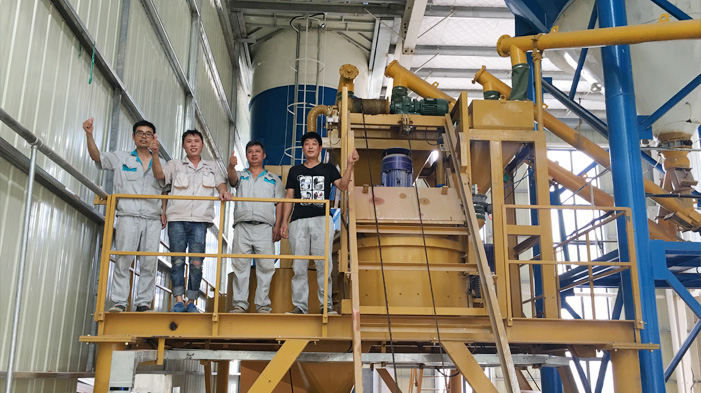 Planetary Concrete Mixer