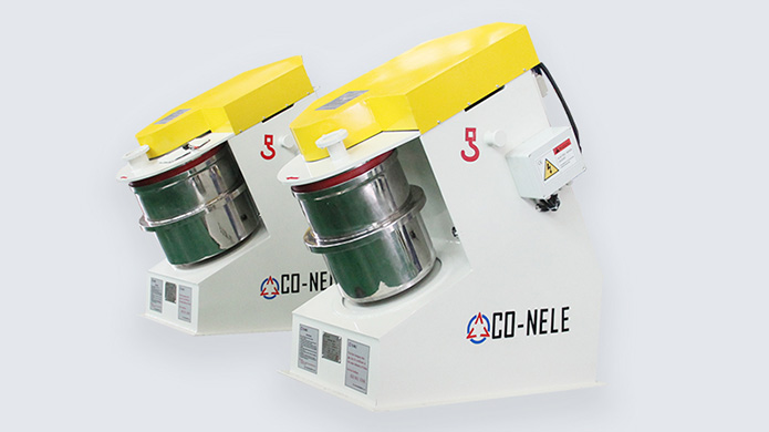 intensive mixer performs mixing and granulating/pelletizing in a single unit