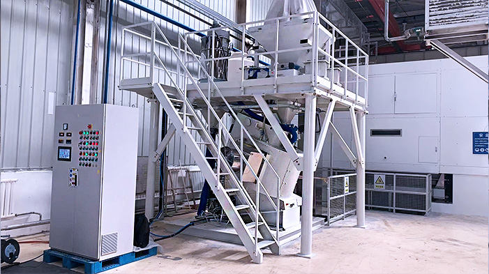 Intensive Granulating Mixer for Ceramic Industry in Russia