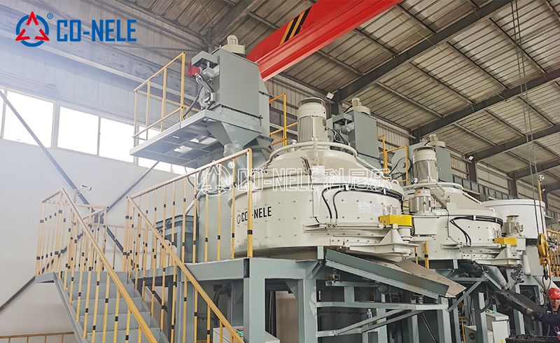 Refractory planetary mixer