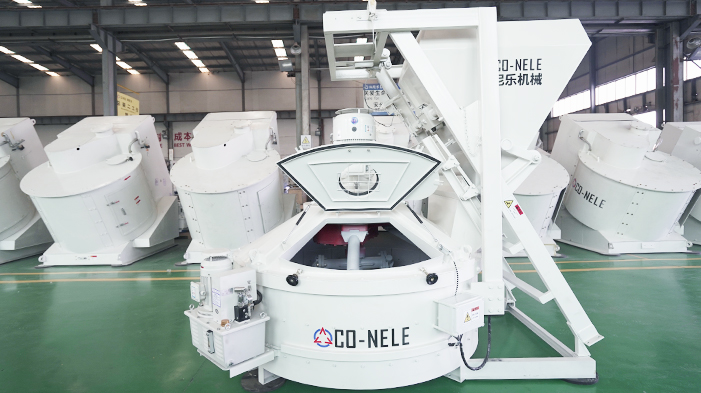 Planetary Mixer for Foundry Industry with Skip Hopper