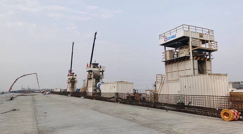 intensive mixer for mixing UHPC