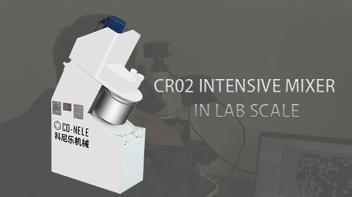 CR02 Intensive Mixer in Lab Scale with Heating Function