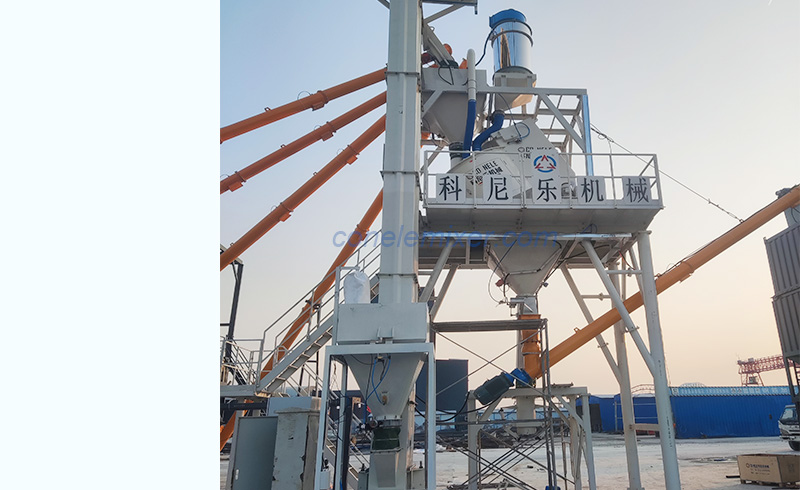 intensive mixer for mixing UHPC