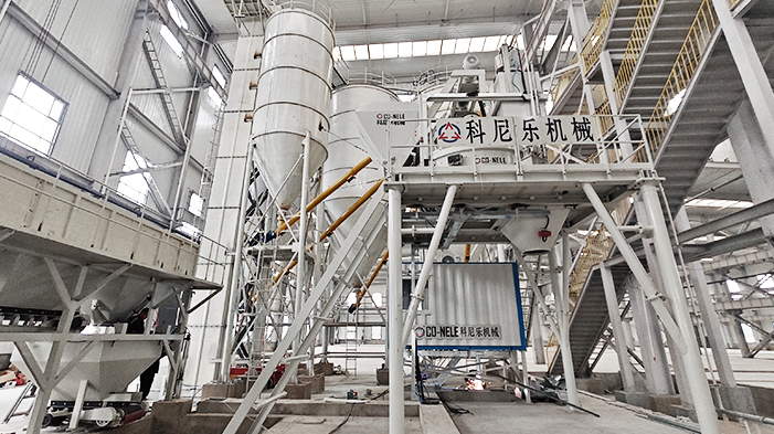 Planetary Concrete Mixer for Telegraph Pole Production