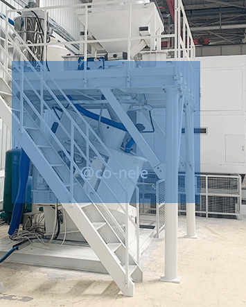 CO-NELE Intensive foundry sand mixer 