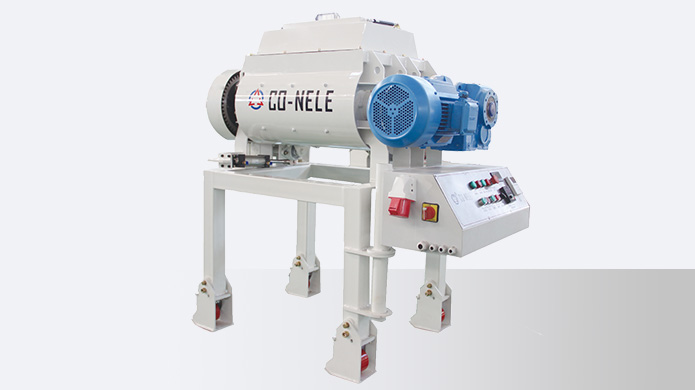Laboratory Twin Shaft Concrete Mixer