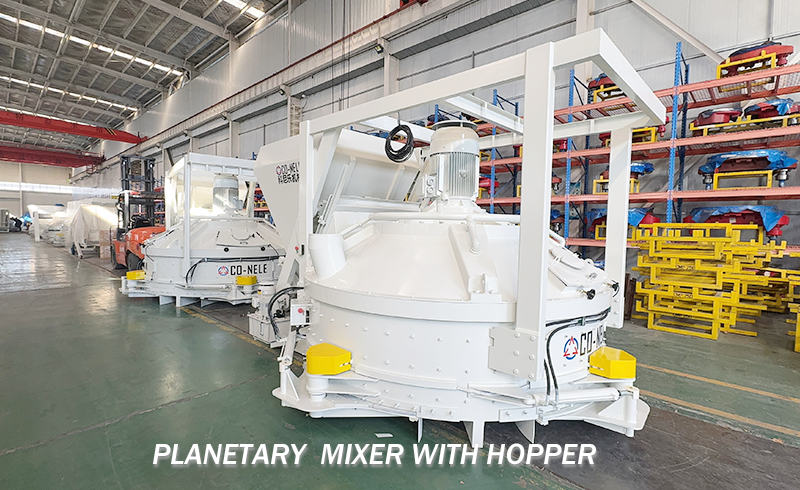 planetary concrete mixer 