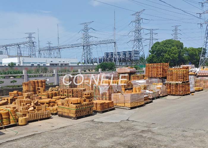 Planetary mixer for refractory bricks Planetary mixer for refractory bricks