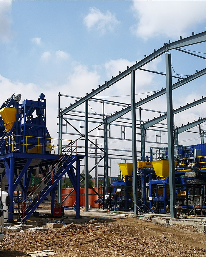 CO-NELE Intensive concrete mixer for concrete block bricks