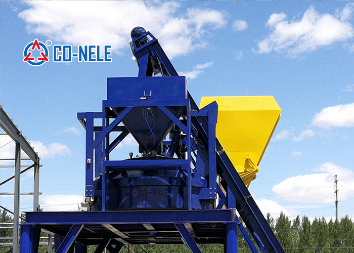 CO-NELE Planetary concrete mixer for concrete block bricks