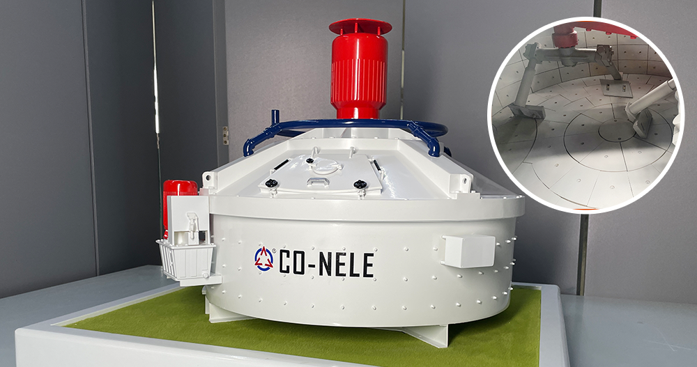 Planetary Concrete Mixer for UHPC