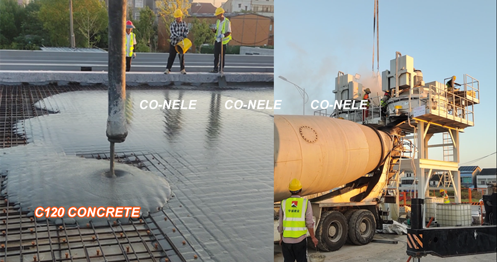Modular Mobile Plants for C120 UHPC Road Paving