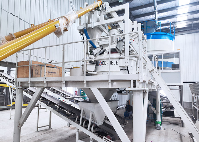 Planetary Concrete Mixing Plant for Curbstone Production