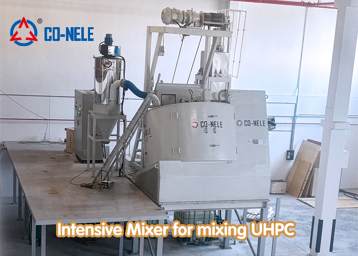 CR24 Intensive UHPC Mixer in a Middle East UHPC Production Line
