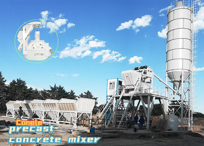 Planetary Concrete Mixer for Precast Production