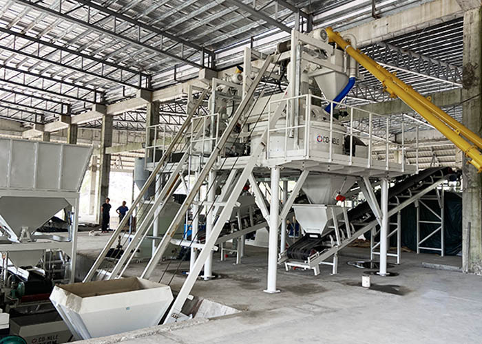 CMP Planetary Concrete Mixer in Middle East Precast Industry