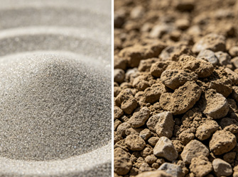 Mineral casting intensive mixer