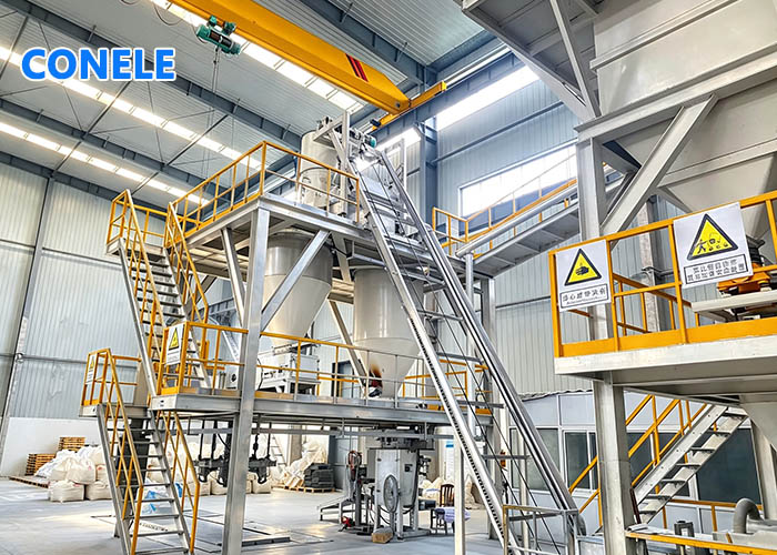 CO-NELE Planetary Refractory Mixer for Dry Mixing of Castable