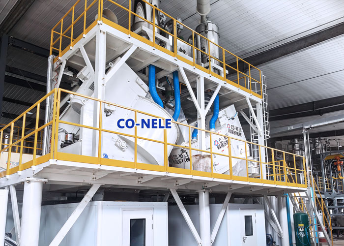 Two CR19 Adsorbent Granulator Create a Stable, Reliable Adsorbent Mixing Plant
