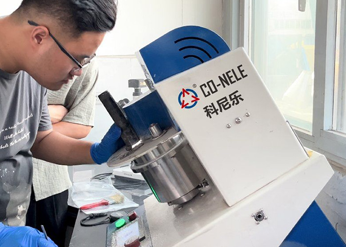 CO-NELE Mixer-Granulator Redefines Magnetic Material Granulation Speed ​​Through an 