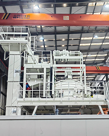 CO-NELE Planetary Concrete Mixing Plant: Civil Defense Blast-Resistant Doors