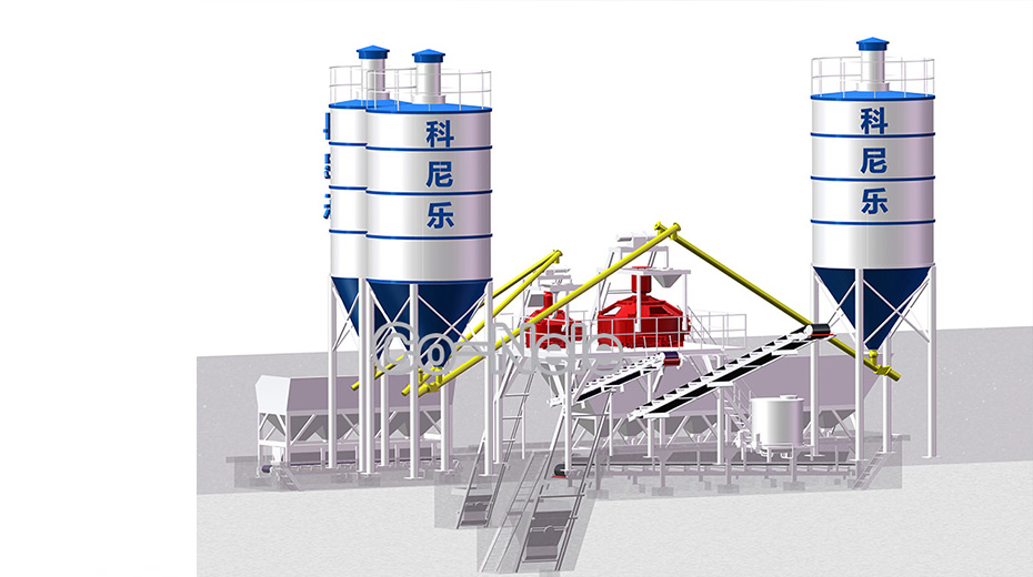 block making mixing plant