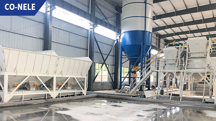 concrete block mixer