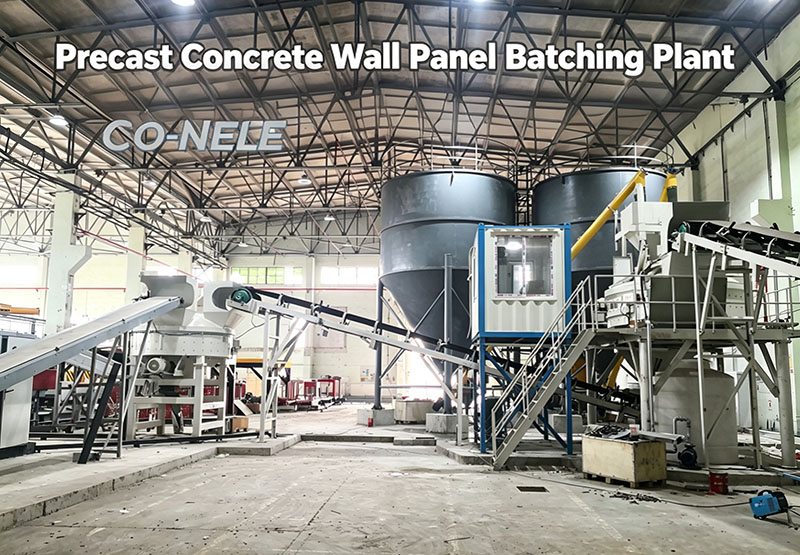 Precast Concrete Wall‑Panel Batching Plant | 8‑Year Stable Operation‑CO‑NELE Precast Concrete Wall‑Panel Batching Plant | 8‑Year Stable Operation‑CO‑NELE