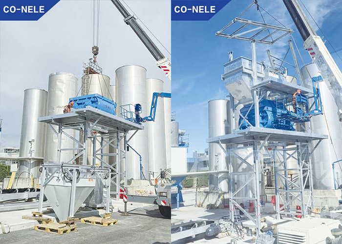 CO-NELE CHS2500 Twin-Shaft Concrete Mixer Commissioned in Italy CO-NELE CHS2500 Twin-Shaft Concrete Mixer Commissioned in Italy