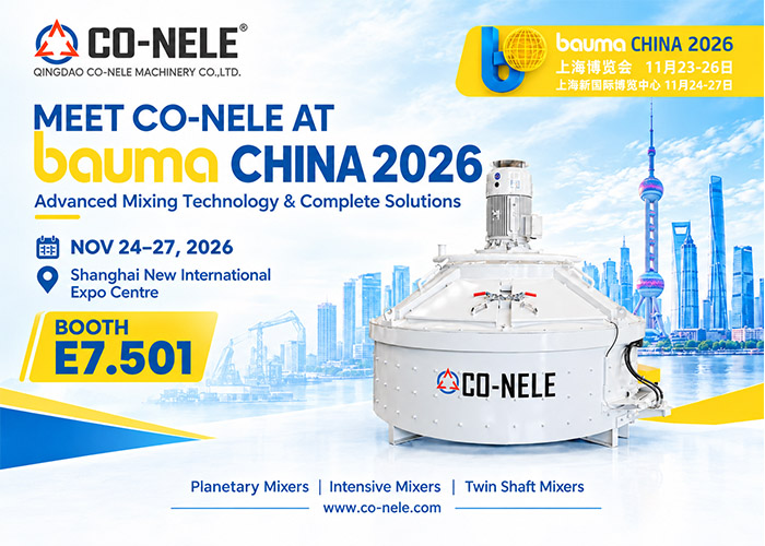 CO-NELE at bauma CHINA 2026 | Booth E7.501