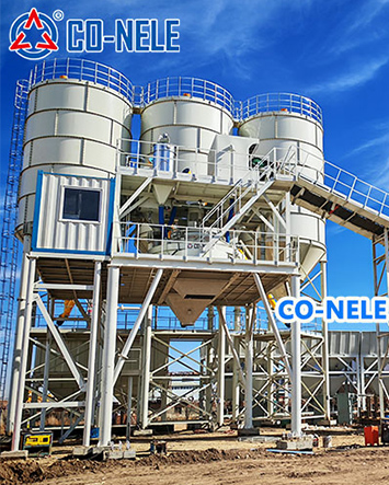 CO-NELE CMP3000 Planetary Mixer for Mongolia Utility Pole Project