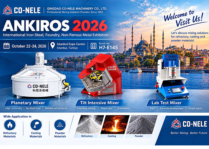 CO-NELE Machinery Is Ready for ANKIROS 2026 in Istanbul, Türkiye